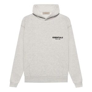Fear of God ESSENTIALS Light Oatmeal Hoodie | Size Medium (OVERSIZED FIT) | NWT
